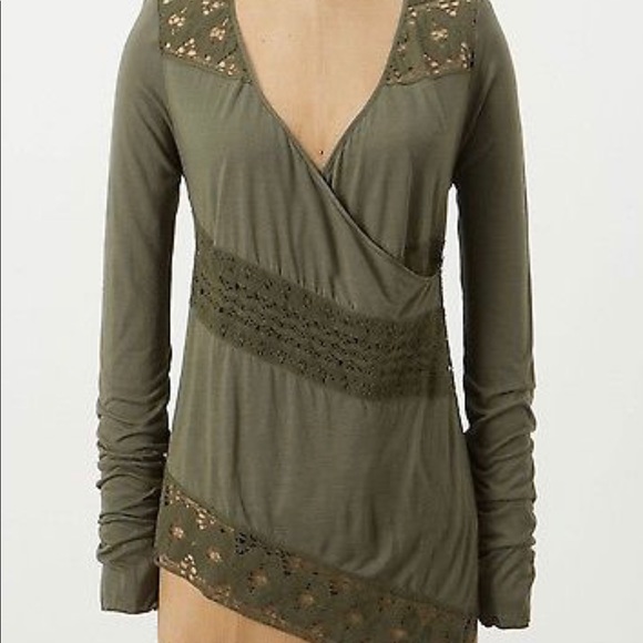 Anthropologie Tops - Anthropologie Tiny Lace Detail Cardigan 541
